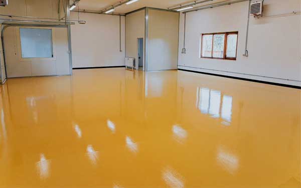 Solid epoxy garage flooring, Windsor, Ontario